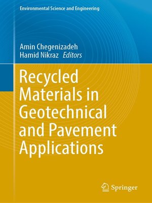 cover image of Recycled Materials in Geotechnical and Pavement Applications